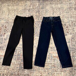 Lot Of 2 Youth Boy's Size 10 Pants - Sonoma Jeans & Children's Place